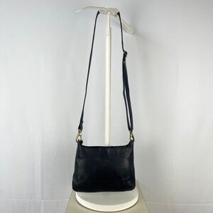 Vintage | Fat Face 1988 | Navy Leather Crossbody